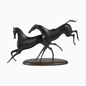 Horses Sculpture from Hagenauer, 1940s