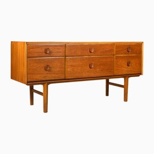Mid-Century Beech and Teak Commode from Meredew Ltd., 1970s