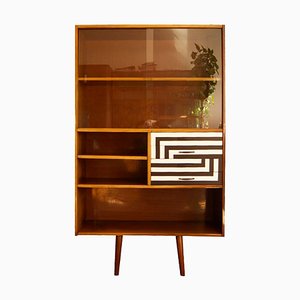 Cabinet with Op Art Motif, Poland, 1970s