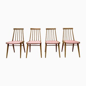 panish Chair in the style of Tapiovaara, 1950s, Set of 4