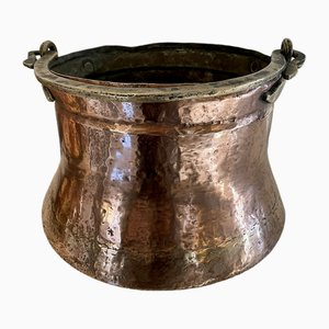 Large George III Copper Pot, 1810s