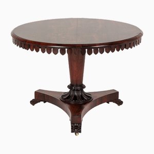 19th Century English Regency Rosewood Centre Table