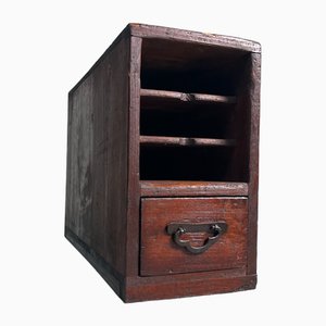 Mueble para escritores Meiji de Japón antiguo