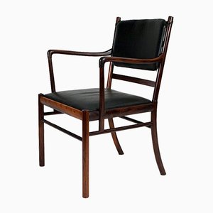Mid-Century PJ-3011 Colonial Armchair by Ole Wanscher for Poul Jeppesen