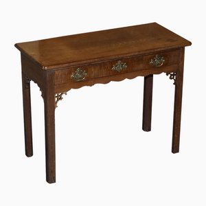 George III Chippendale Side Table in Carved Hardwood, 1760s