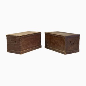 Vintage Boxes in Pine, Set of 2