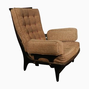 Fauteuil en Chêne par Guillerme et Chambron pour Votre Maison, 1960