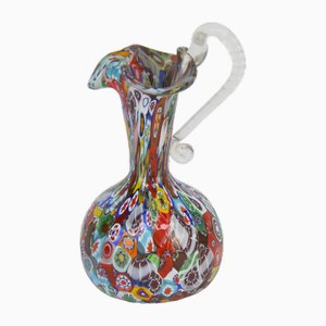 Cristal Millefiori Vase by Fratelli Toso