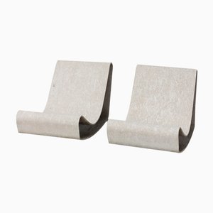 Swiss Lounge Loop Chairs by Willy Guhl for Eternit AG, 1954, Set of 2