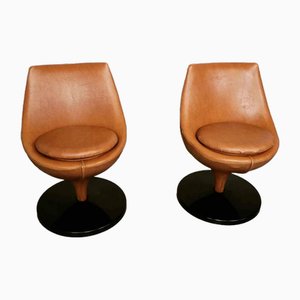 Polaris Swivel Chairs by Pierre Guariche for Meurop, 1965, Set of 2