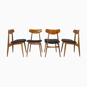 Vintage Dining Chairs from Habeo, 1960s, Set of 4