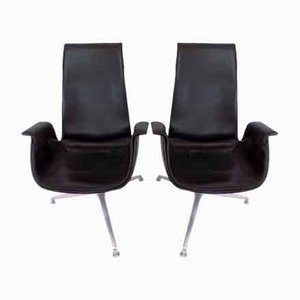 FK 6725 Tulip Lounge Chairs by Preben Fabricius & Jørgen Kastholm for Walter Knoll / Wilhelm Knoll, 1970s, Set of 2