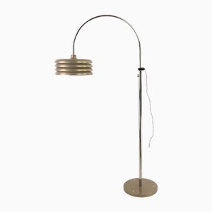 Höhenverstellbare Stehlampe aus Chrom von Borsfay, 1970er
