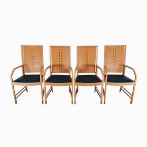 Dining Chairs by Ernst W. Beranek for Thonet, 1980s, Set of 4