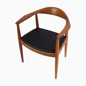 Sedia modello Jh503 di Hans J. Wegner per Johannes Hansen, anni '50