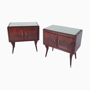 Nightstands in the style of Ico & Luisa Parisi, Italy, 1950s, Set of 2