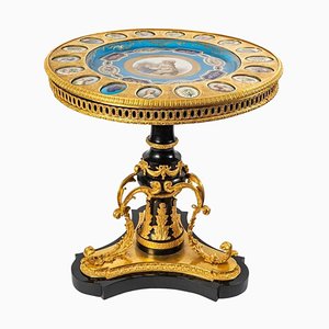Late 19th Century Sèvre Pedestal Table