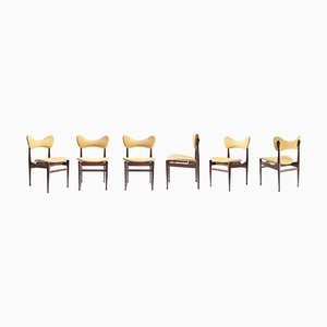 Butterfly Chairs by Inge & Luciano Rubino, 1960s, Set of 6