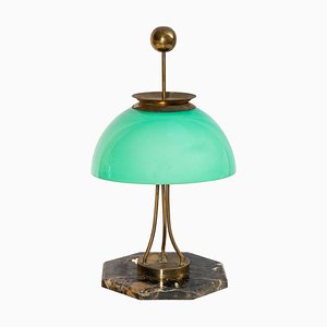 Lámpara de mesa vintage, Italia, mediados del siglo XX