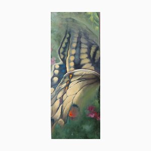 Elena Mardashova, Big Butterfly, Oil on Canvas, 2020