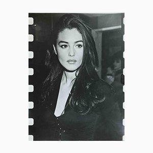 Marton Schneider, Portrait of Monica Bellucci, Vintage Photograph, 1990s