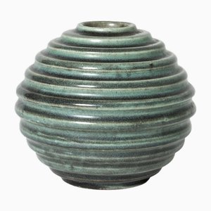 Vintage Stoneware Vase by Ewald Dahlskog, 1930s