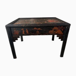 Gilt Painted and Lacquered Chinoiserie Coffee Table, 1890s