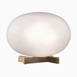 Alba Opaline Blown Glass Table Lamp by Mariana Pellegrino Soto for Oluce