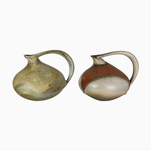 Vasi in ceramica 313 attribuiti a Kurt Tschörner Ruscha, Germania, anni '60, set di 2