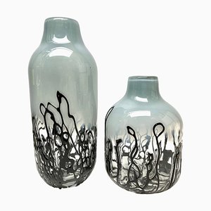 Vases in Murano, 1960s, Set of 2