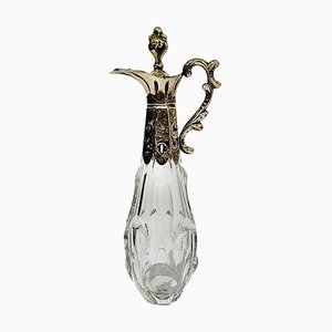 19th Century Dutch Crystal & Gold Scent Perfume Bottle, 1860s