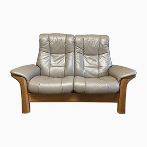 Two-Seater Sofa in Leather