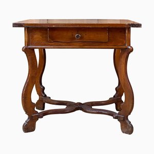Mesa o escritorio frutal de madera, siglo XIX