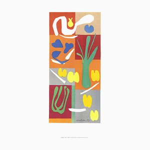 Matisse, Verduras, Años 50, Litografía