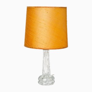Glass Model RD Table Lamp by Carl Fagerlund for Orrefors, 1960