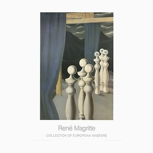 After Magritte, The Meeting, Print