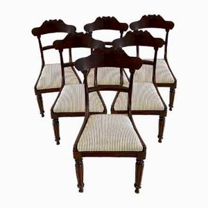 Regency Mahogany Dining Chairs, 1835, Set of 6