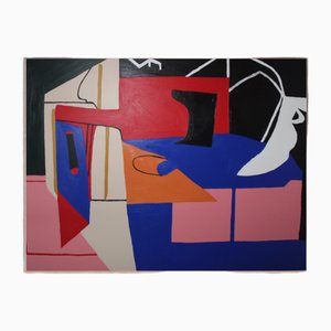 Bodasca, Chaos bleu Klein, Acrylic on Canvas