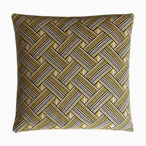 Rock Collection Cushion in Mustard from Lo Decor