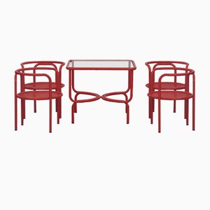 Locus Solus Series Living Room Set by Gae Aulenti for Poltronova, 1960s, Set of 5