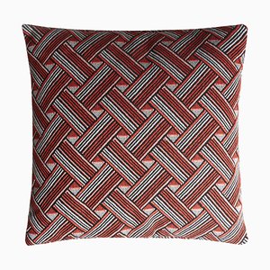 Rock Collection Cushion in Brick from Lo Decor