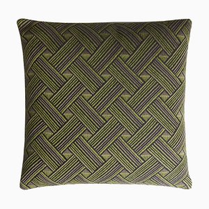 Rock Collection Cushion in Green from Lo Decor
