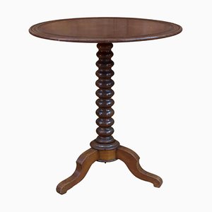 Tavolo con piedistallo e vassoio pieghevole, XIX secolo, metà XIX secolo