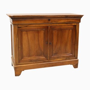 Credenza Luigi Filippo in noce, XIX secolo