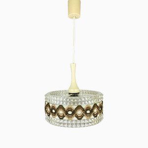 Vintage Hygge Style Chandelier in Acrylic and Glass from Me Manufactory Lighting, 1970