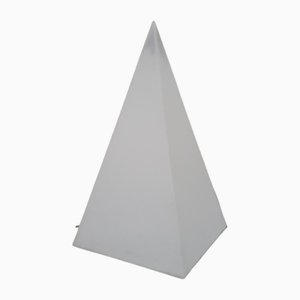 Plastic Pyramid Table Light attributed to Harco Loor, the Netherlands, 1980s