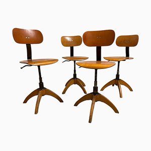 Mid-Century Architect Chairs from Böhler, 1950s