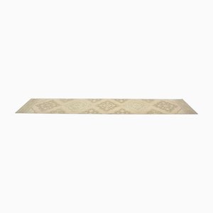 Pastel Hand Knotted Hallway & Kitchen Runner Rug