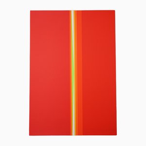 Lothar Quinte, Frequenz, 1975, Color Silk-Screen