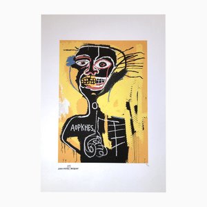 Jean Michel Basquiat, Self-Portrait, 1980s, Silk-Screen